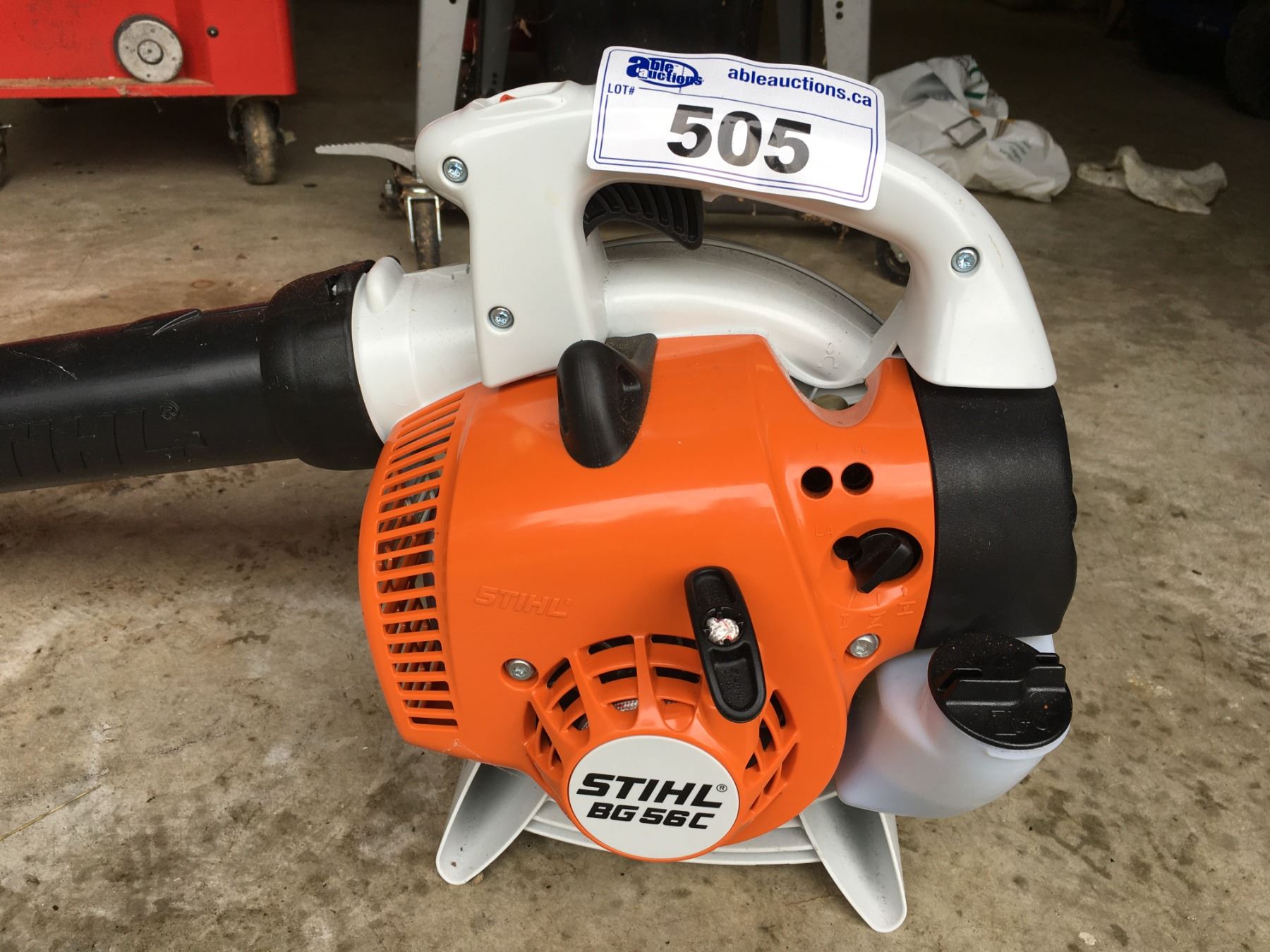 Stihl Bg56c Gas Powered Leaf Blower Like New Condition Chemainus Location