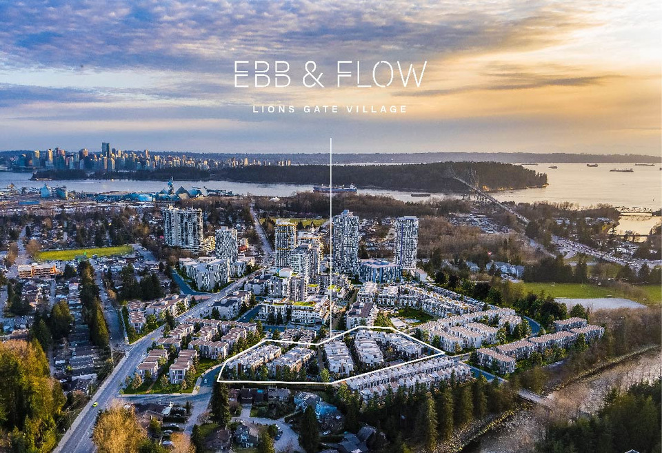 Ebb And Flow North Vancouver Townhouse Development