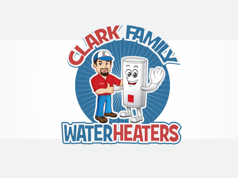 Cartoon Logo For Water Heater Company By Gigileal
