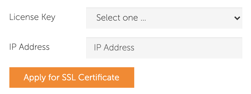 StreamLock certificate application