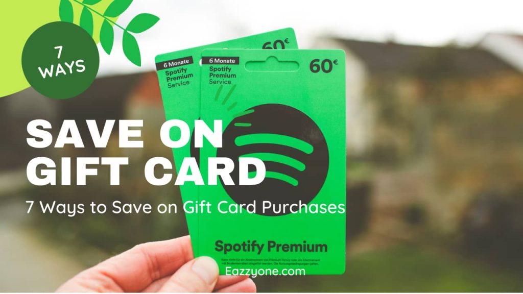 Ways to Save on Gift Card Purchases