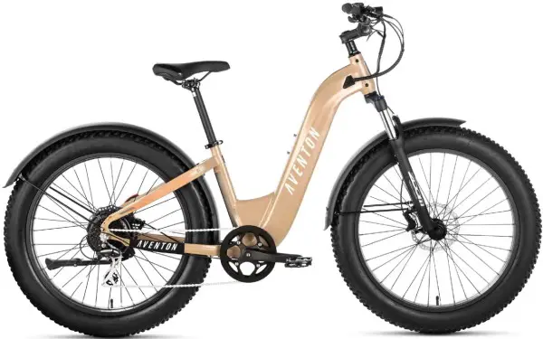 Best Electric Bike For The Money - Fat Tire - Aventon Aventure Step Through