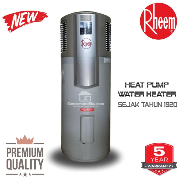 Jual Rheem Heat Pump Water Heater 150 Ltr 425 Watt Asli Australia