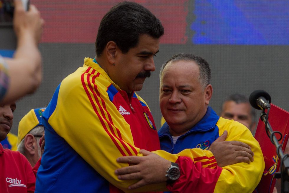 El Ejecutivo estadounidense también ofrece 10 millones de dólares por Diosdado Cabello, el presidente de la Asamblea Nacional Constituyente (ANC) y uno de los hombres fuertes del chavismo. Foto: EFE