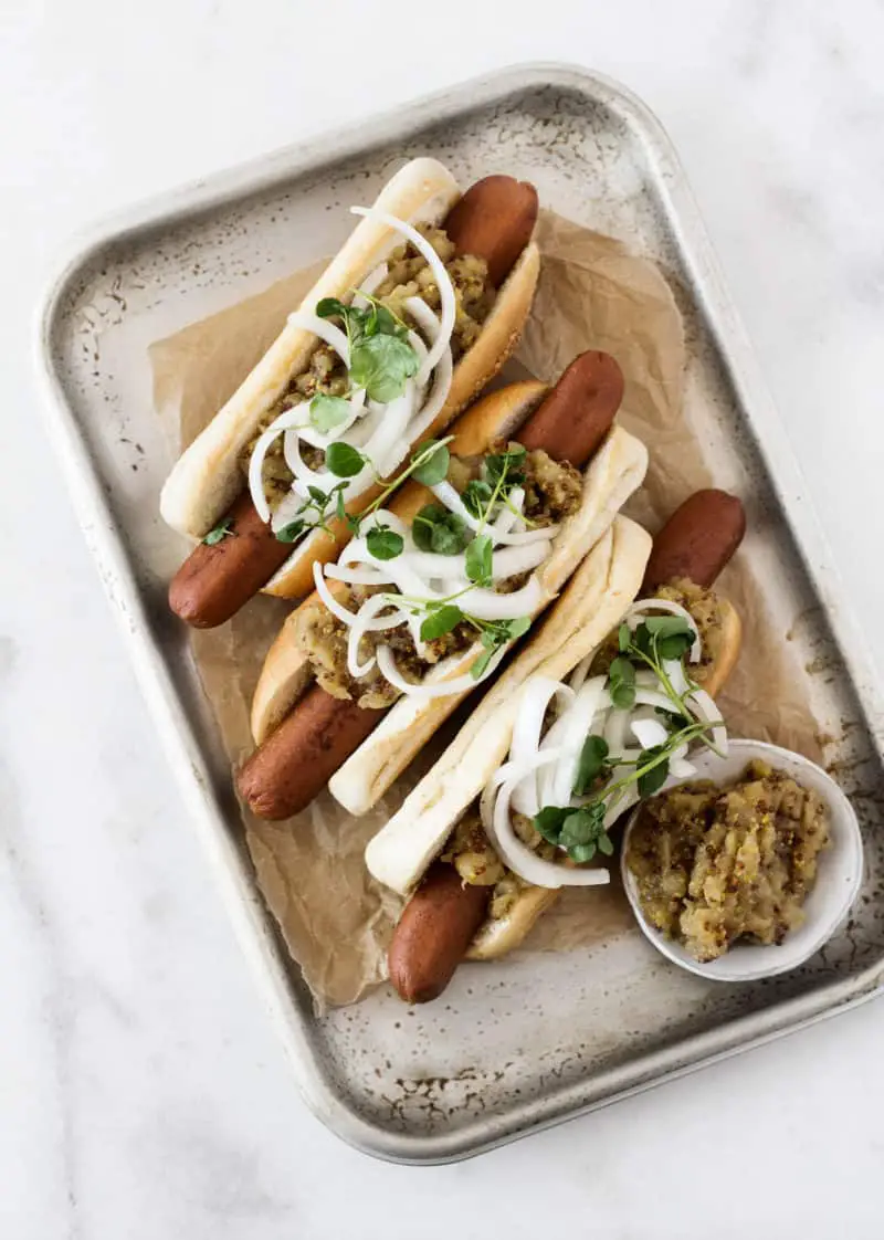 vegan hot dog recipes