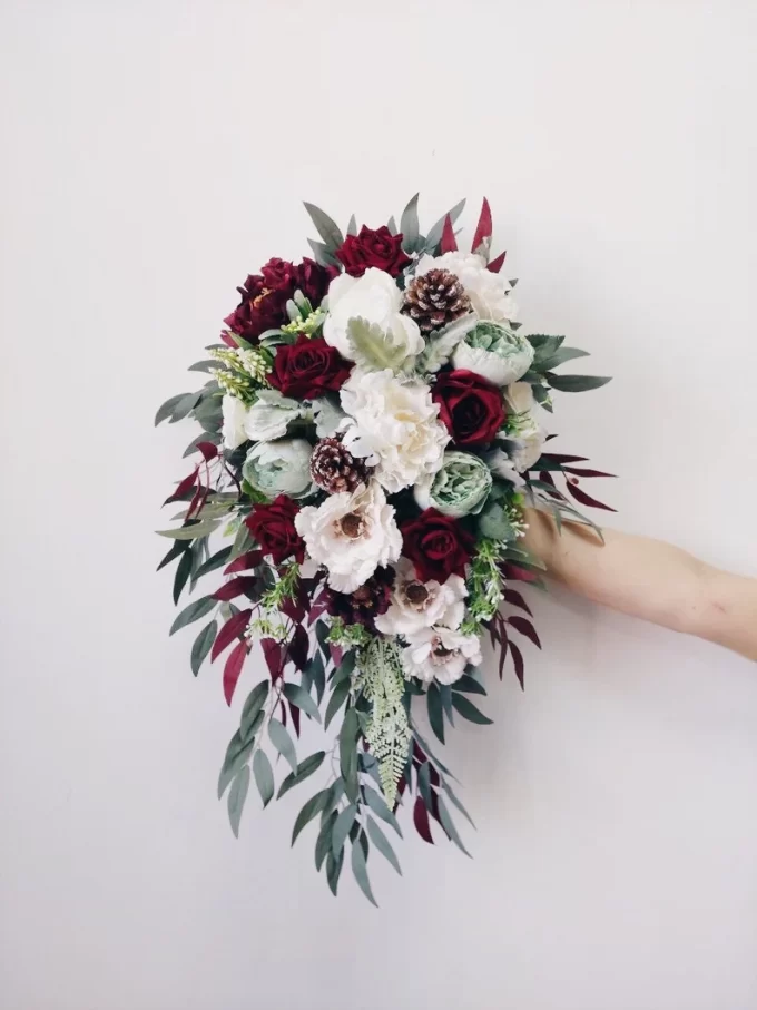 bouquets de mariée d'hiver