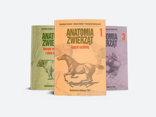 Anatomia zwierząt Tomy 1-3