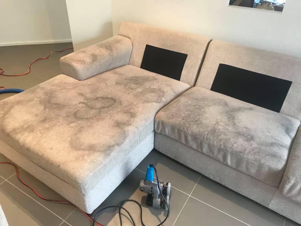 Sofa Cleaning Before