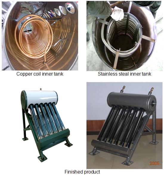 Copper Coil Pre Heat Type Water Heater