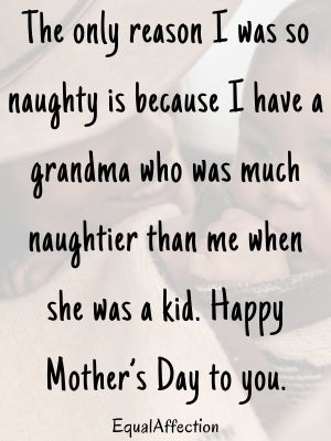 Funny Mother's Day Messages For Grandma