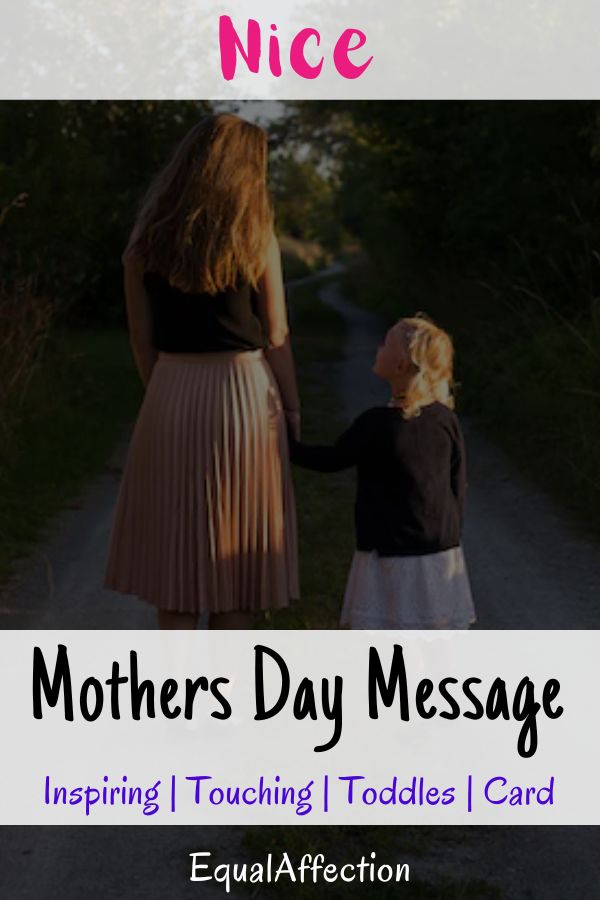 Nice Mothers Day Messages