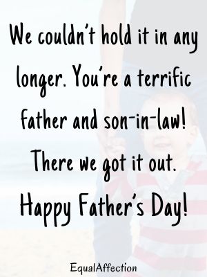 Fathers Day Quotes For My Son-In-Law