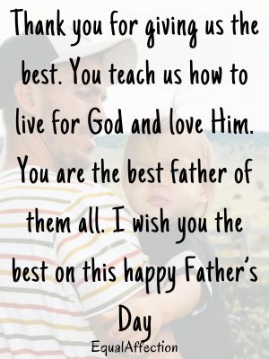 Happy Fathers Day Christian Wishes