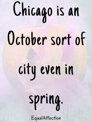 Funny October Quotes