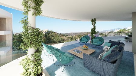 Breath-taking views, fantastic location and comfort through out - new luxury development in Benahavis