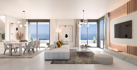 Fantásticos apartamentos con vistas panorámicas al mar y a la montaña