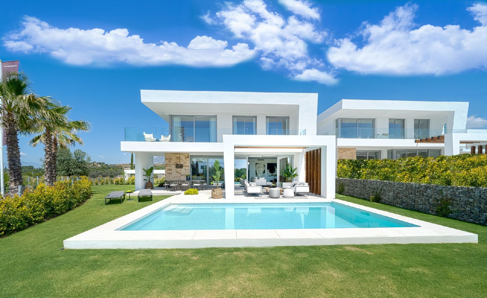 Modern and luxury villas in Santa Clara, Marbella, Costa del Sol, Spain