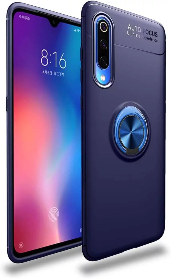 Latest iCoverCase for Xiaomi Mi 9 case with Invisible Metal Ring Bracket