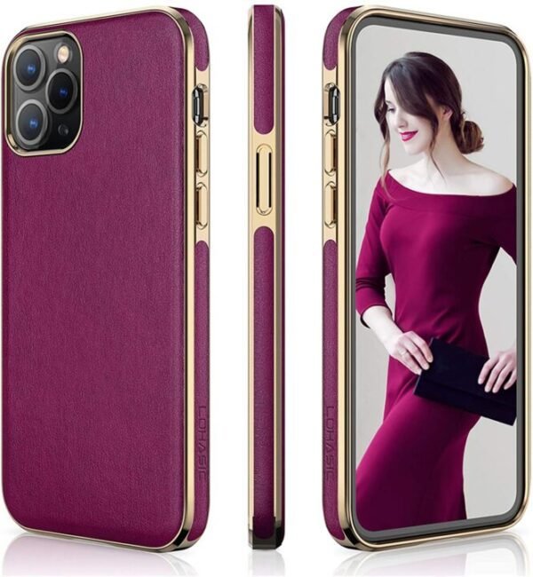 Beautiful LOHASIC Leather Case For iPhone 12 Pro Max For Women