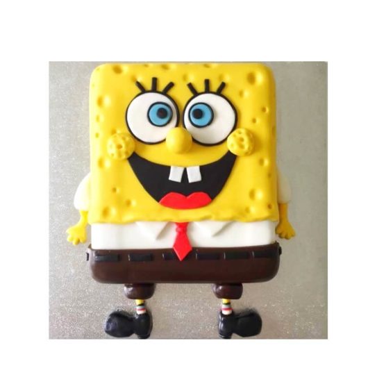 sponge bob 2 cake