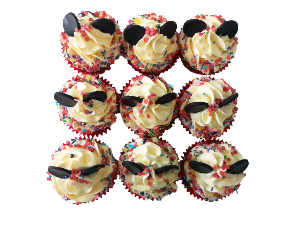 cupcakes with Mickey mouse