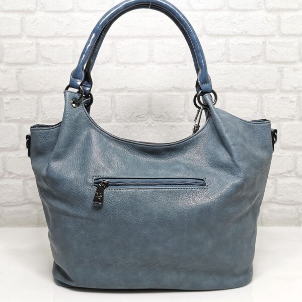Чанта Мария С 351292С синя Чанти от екокожа