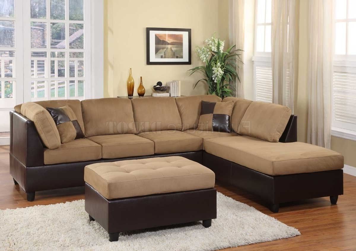 Featured Photo of Microsuede Sectional Sofas