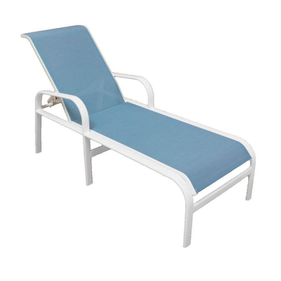 Featured Photo of White Outdoor Chaise Lounge Chairs
