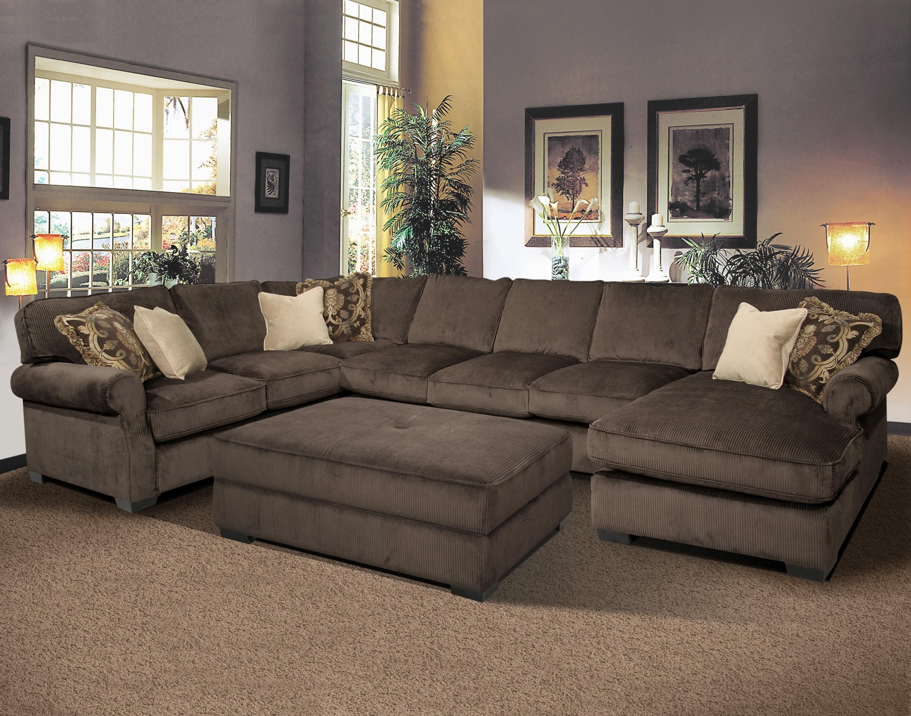 Featured Photo of Sectionals With Oversized Ottoman