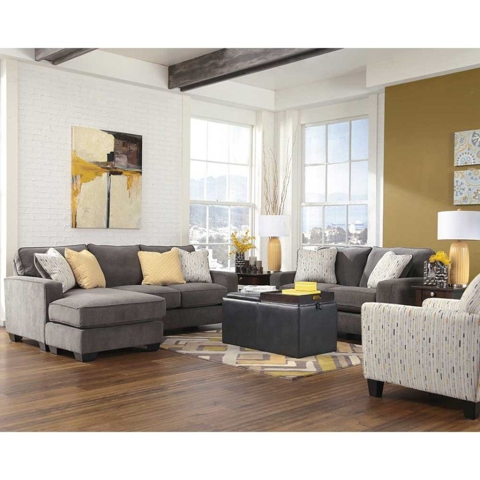 Trendy Living Room Chaise Lounges Throughout Living Room Cool Image Of Living Room Decoration Using Grey Fabric (Photo 7 of 15)