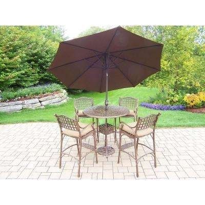 Featured Photo of Patio Umbrellas For Bar Height Tables