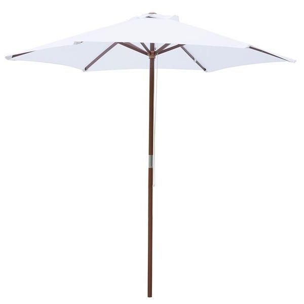 Newest Wooden Patio Umbrellas With Regard To 8 Foot Wooden Patio Umbrella Adorable Wooden Patio Umbrellas – Home (Photo 12 of 15)
