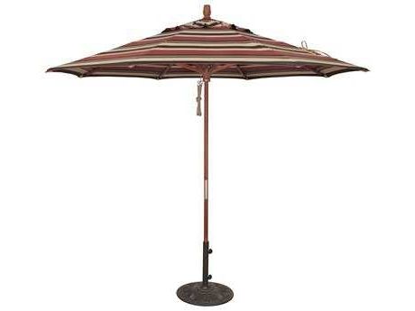 Wooden Patio Umbrellas Regarding Best And Newest Wooden Patio Umbrellas – Patioliving (Photo 14 of 15)