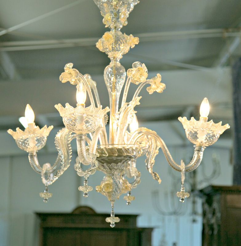 Featured Photo of Antique Gild Two Light Chandeliers