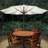 Patio Table And Chairs With Umbrellas