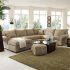 Beige Sectionals With Chaise