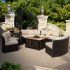 Patio Conversation Sets With Propane Fire Pit