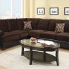 Microsuede Sectional Sofas (Photo 9 of 15)