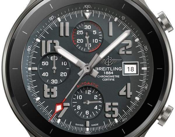 Breitling realistic chronographic watch face theme