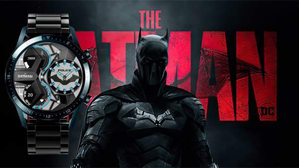 The Batman HQ hybrid watch face theme