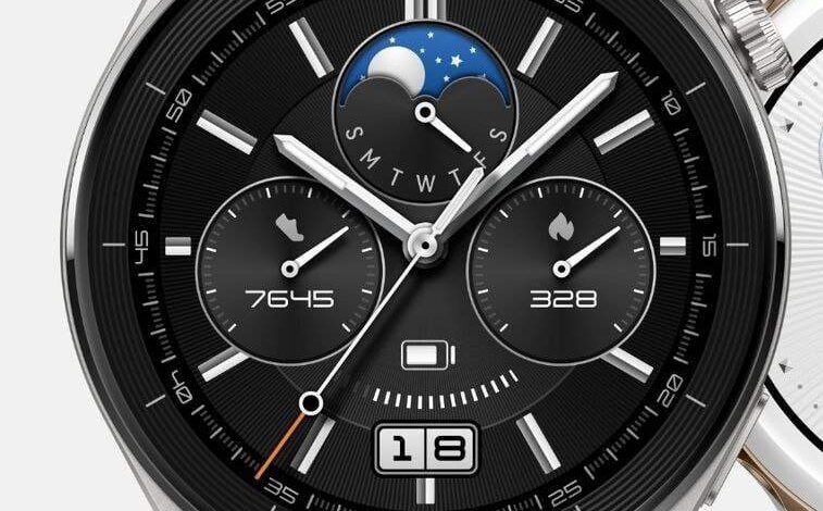 Huawei GT3 Pro ported watch face theme