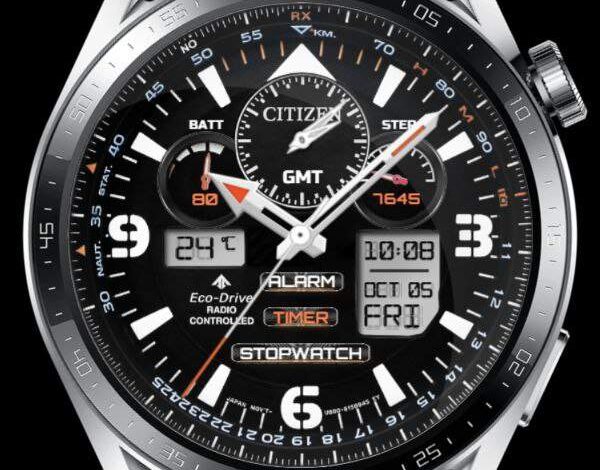 Citizen Eco drive ported HQ realistic watch face theme