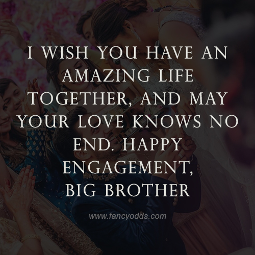 Engagement Anniversary Wishes For Brother And Congratulation Messages ...