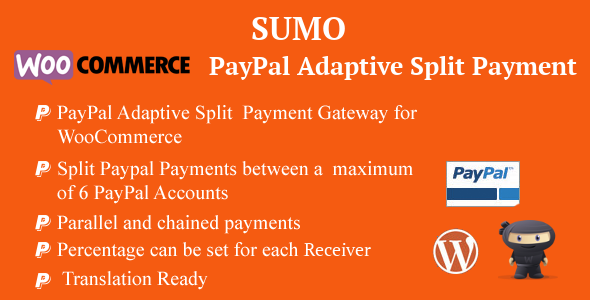 [Download] WooCommerce PayPal Adaptive Split Payment Nulled 