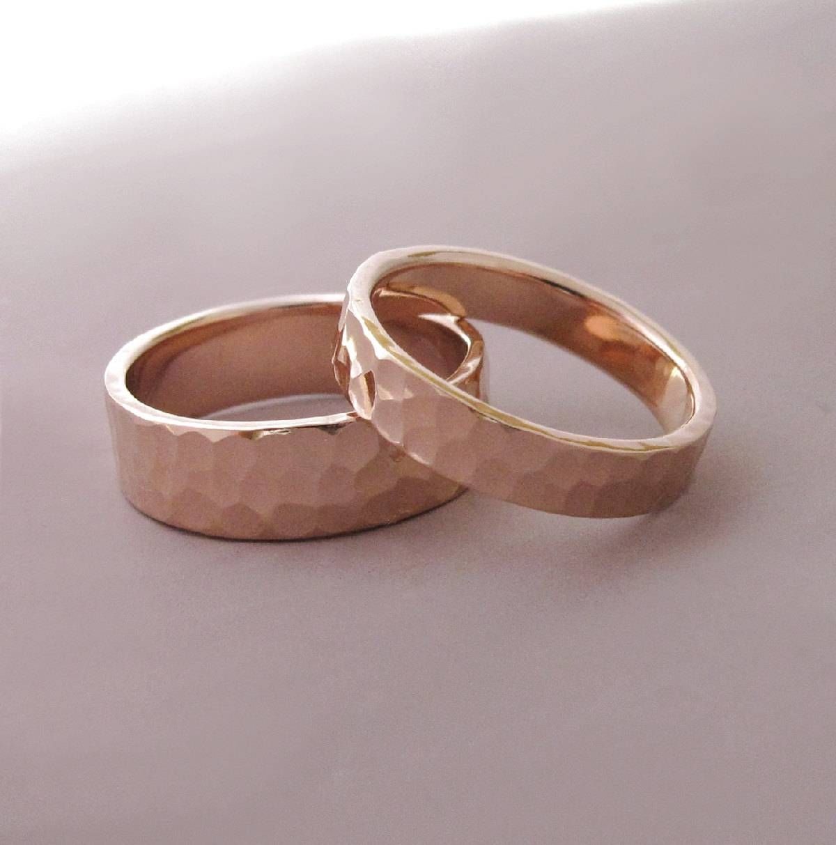 Featured Photo of Gold Rose Wedding Rings