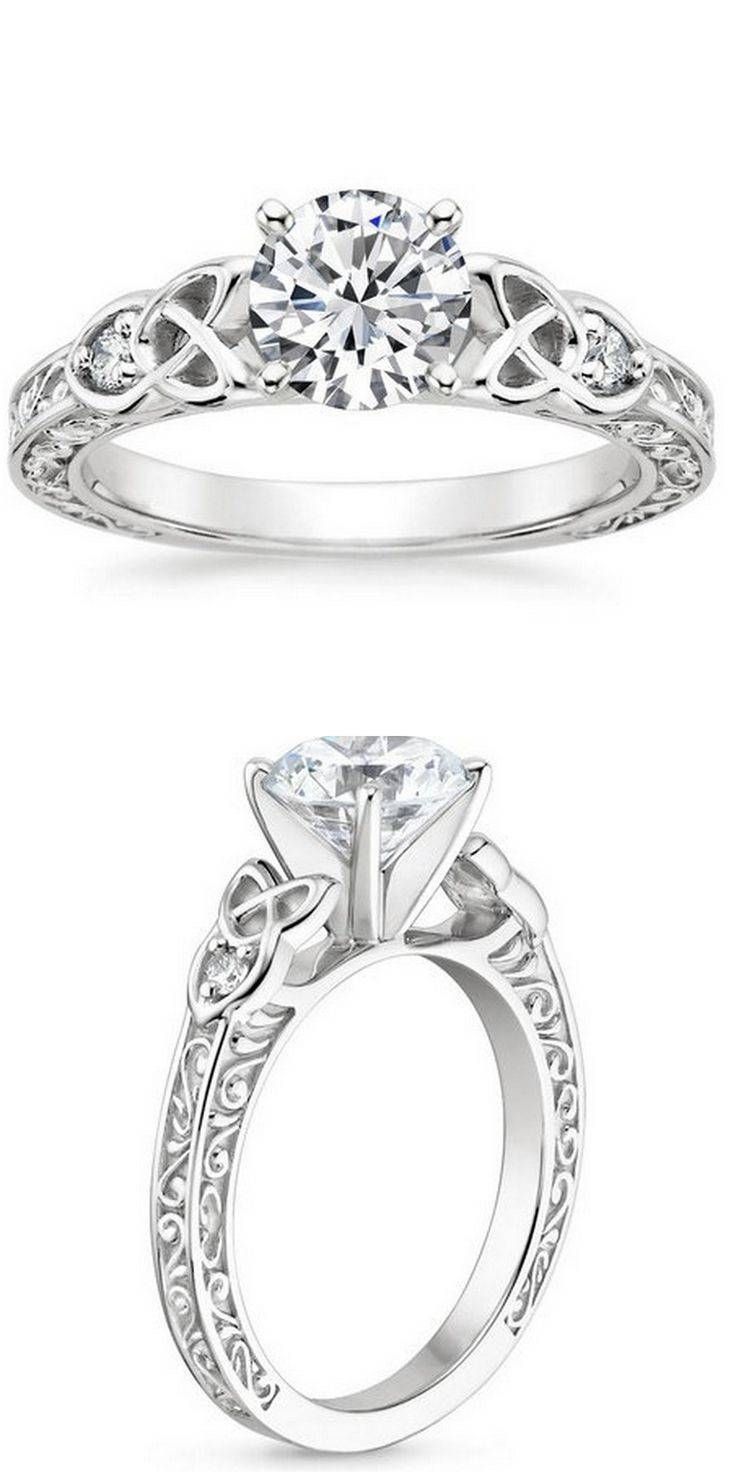 Featured Photo of Celtic Engagement Ring Settings Only