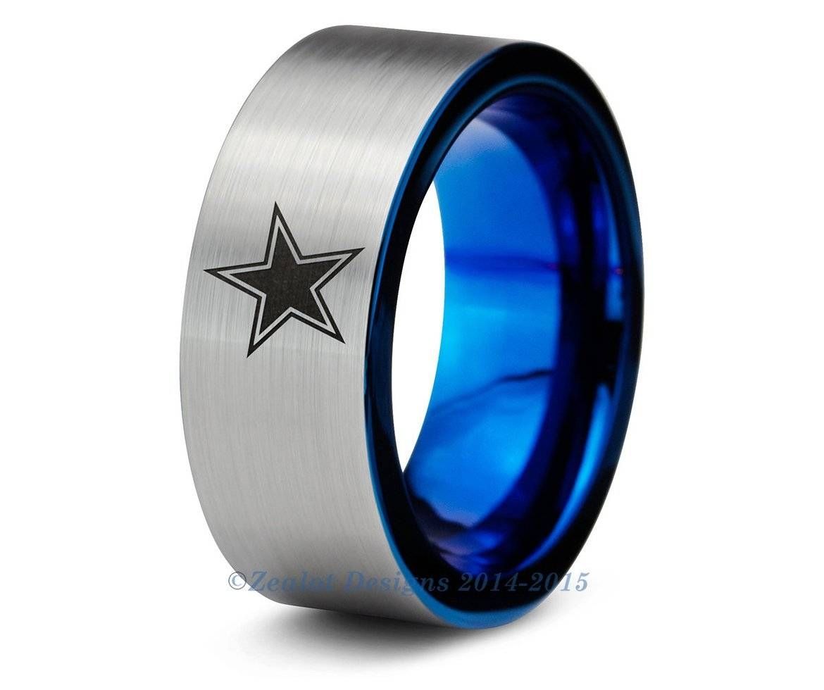 Featured Photo of Dallas Cowboys Wedding Bands
