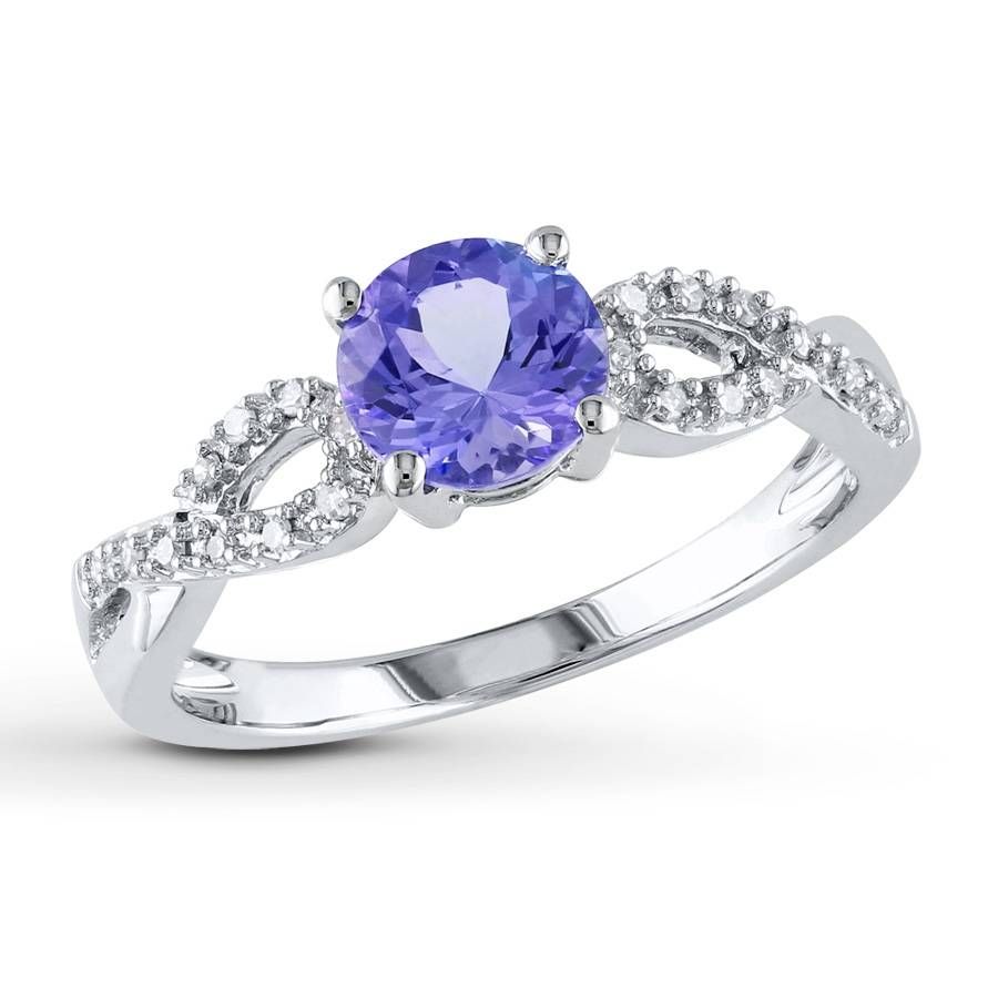 Featured Photo of Diamond Tanzanite Engagement Rings