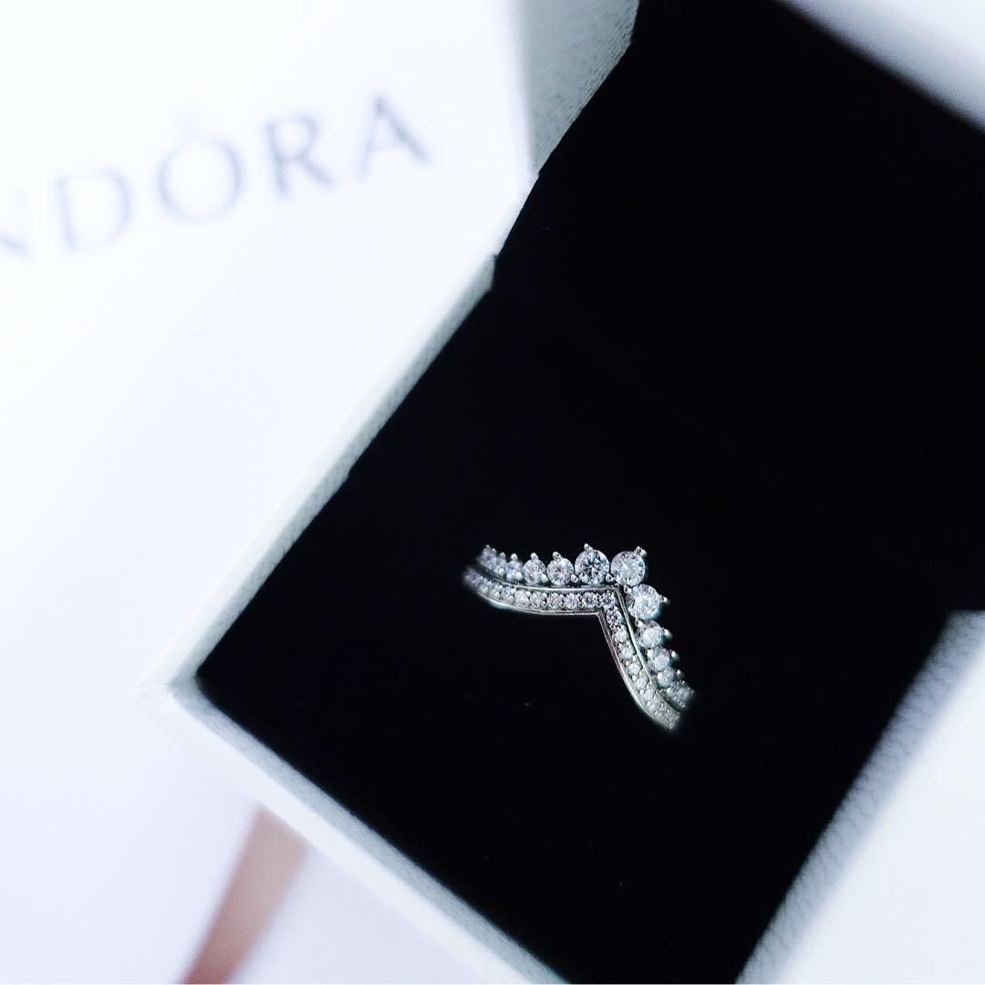 Pandora Princess Wish Ring (size 52), Women's Fashion, Jewellery Pertaining To Most Popular Princess Wish Rings (Gallery 13 of 25)