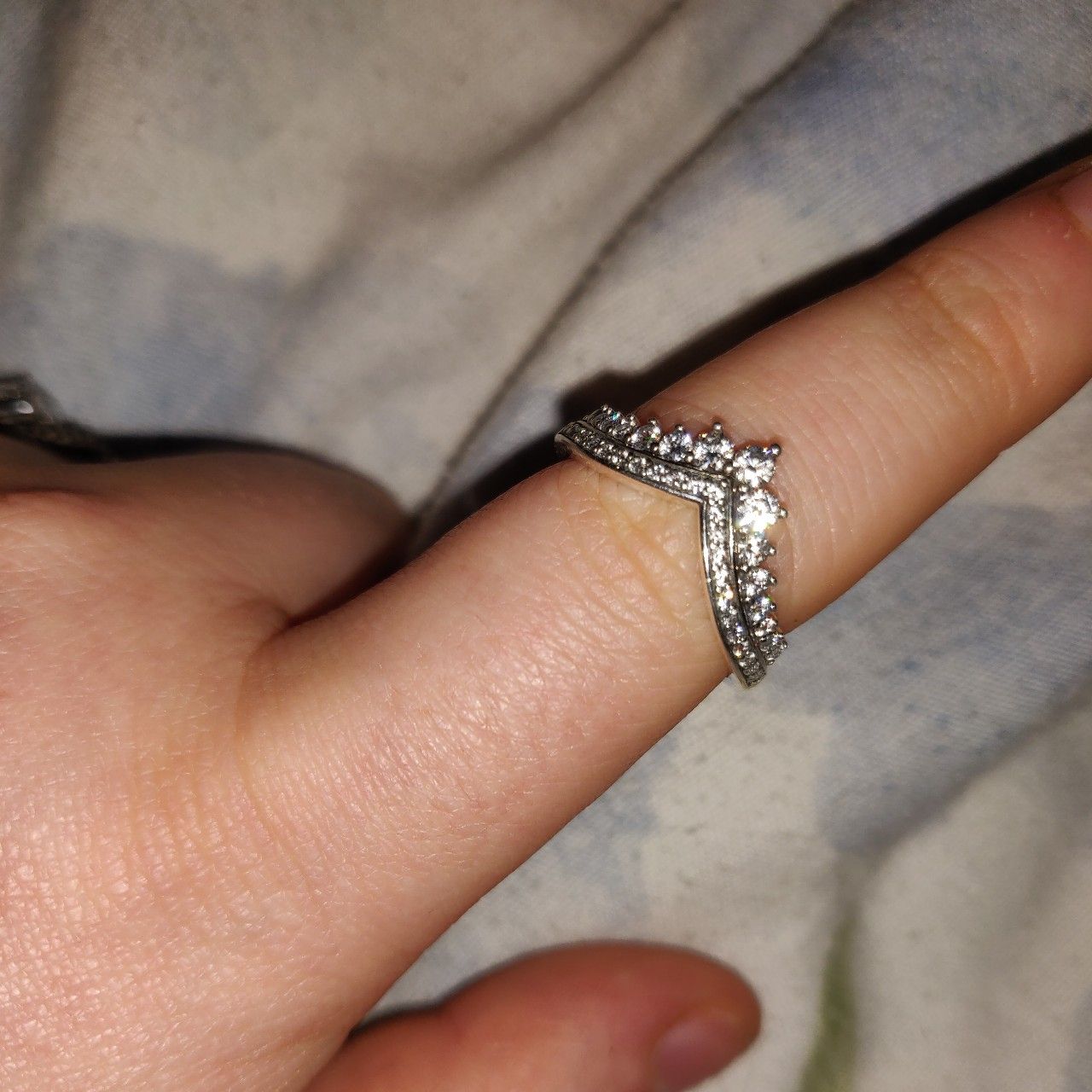 Pandora Princess Wish Ring. Size 56. Immaculate – Depop For Latest Princess Wish Rings (Gallery 20 of 25)